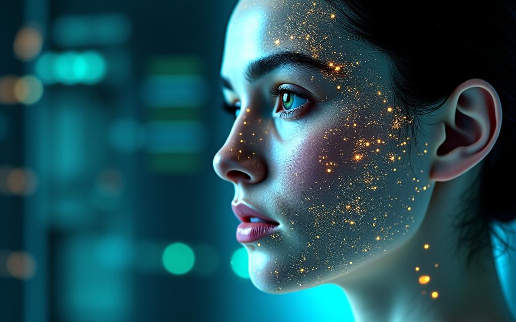 AI肌診断システム