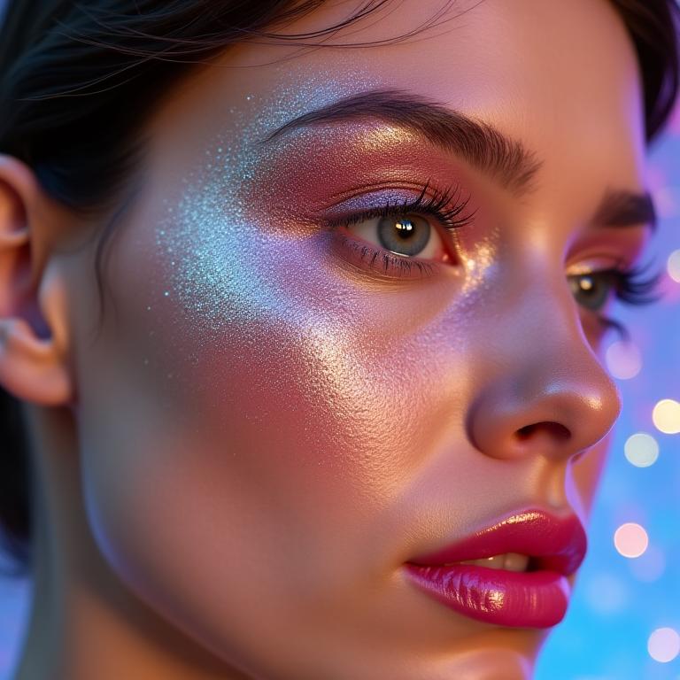 エコグリッターメイク